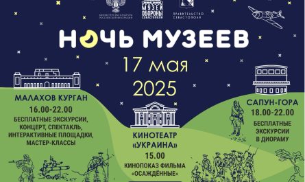 Музей обороны Севастополя приглашает на «Ночь музеев»!